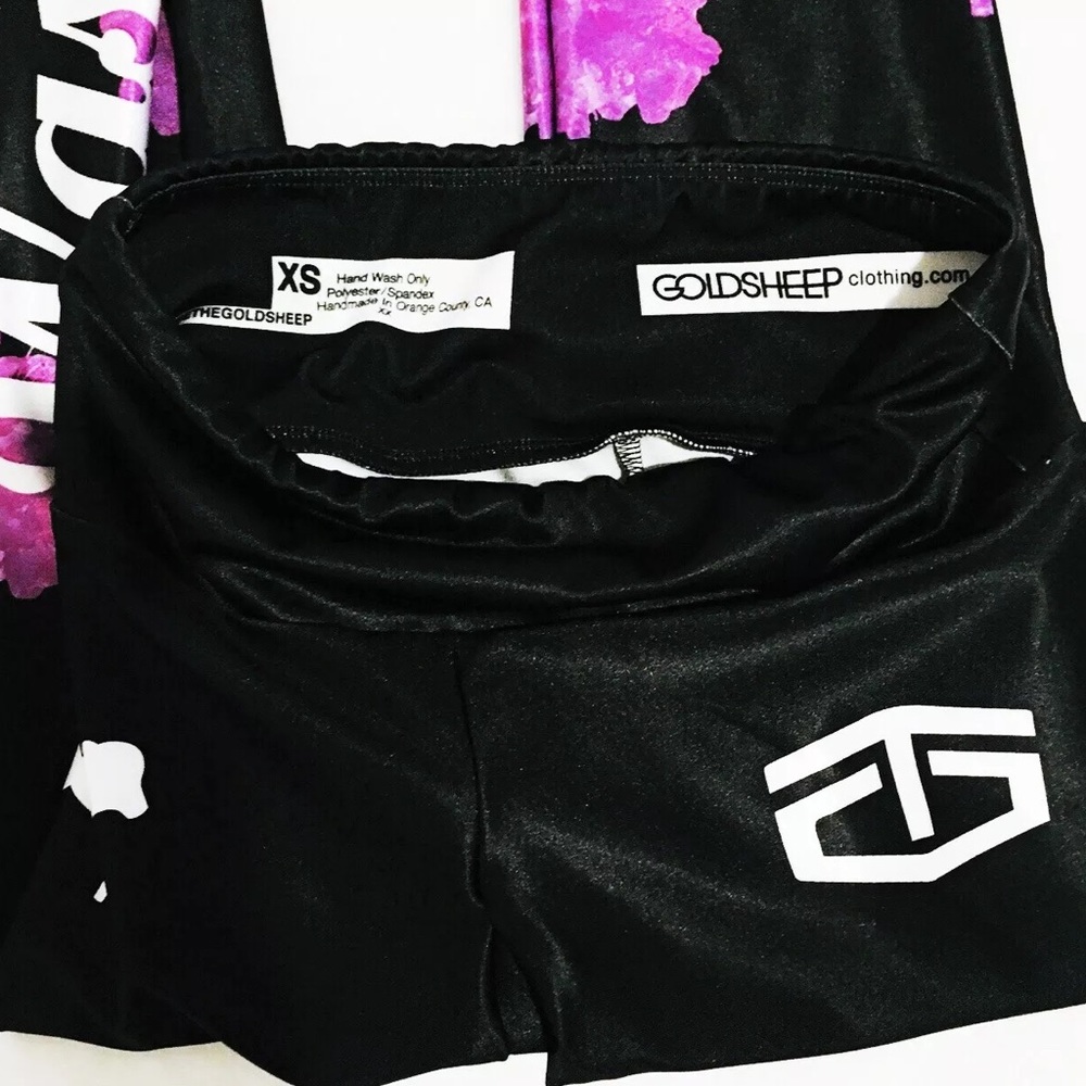 GOLDSHEEP Tapout Floral Washington Leggings XS - Picture 6 of 7